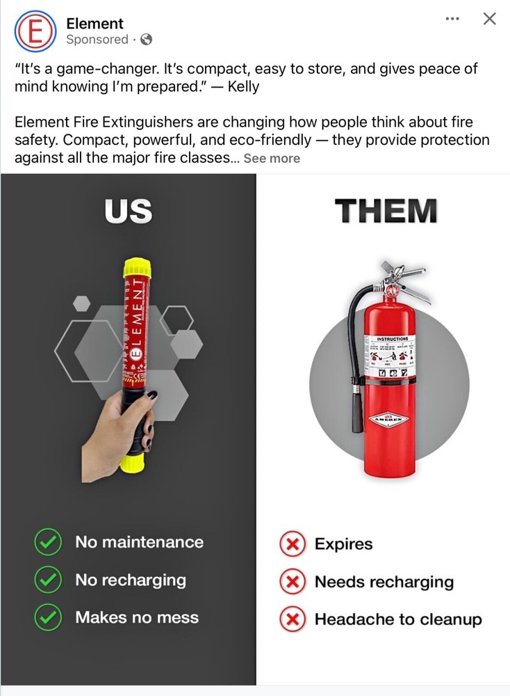 Element E-50 Fire Extinguisher
