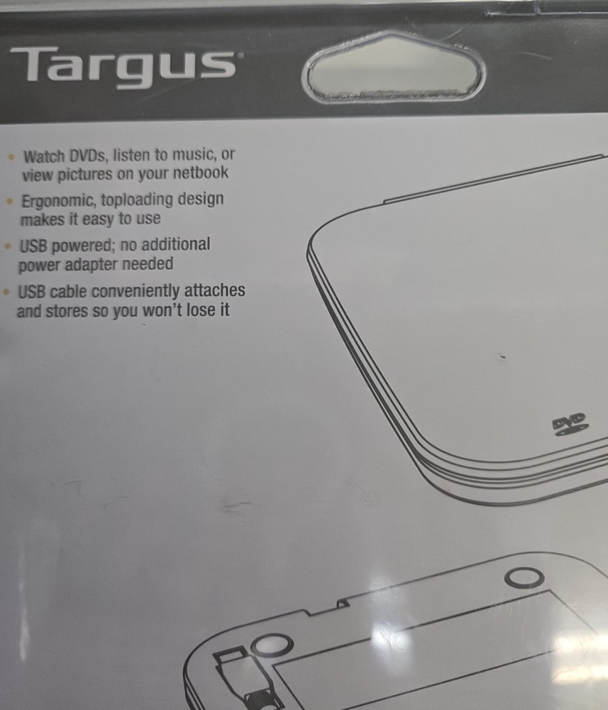 Targus DVD-ROM External USB 2.0 Drive