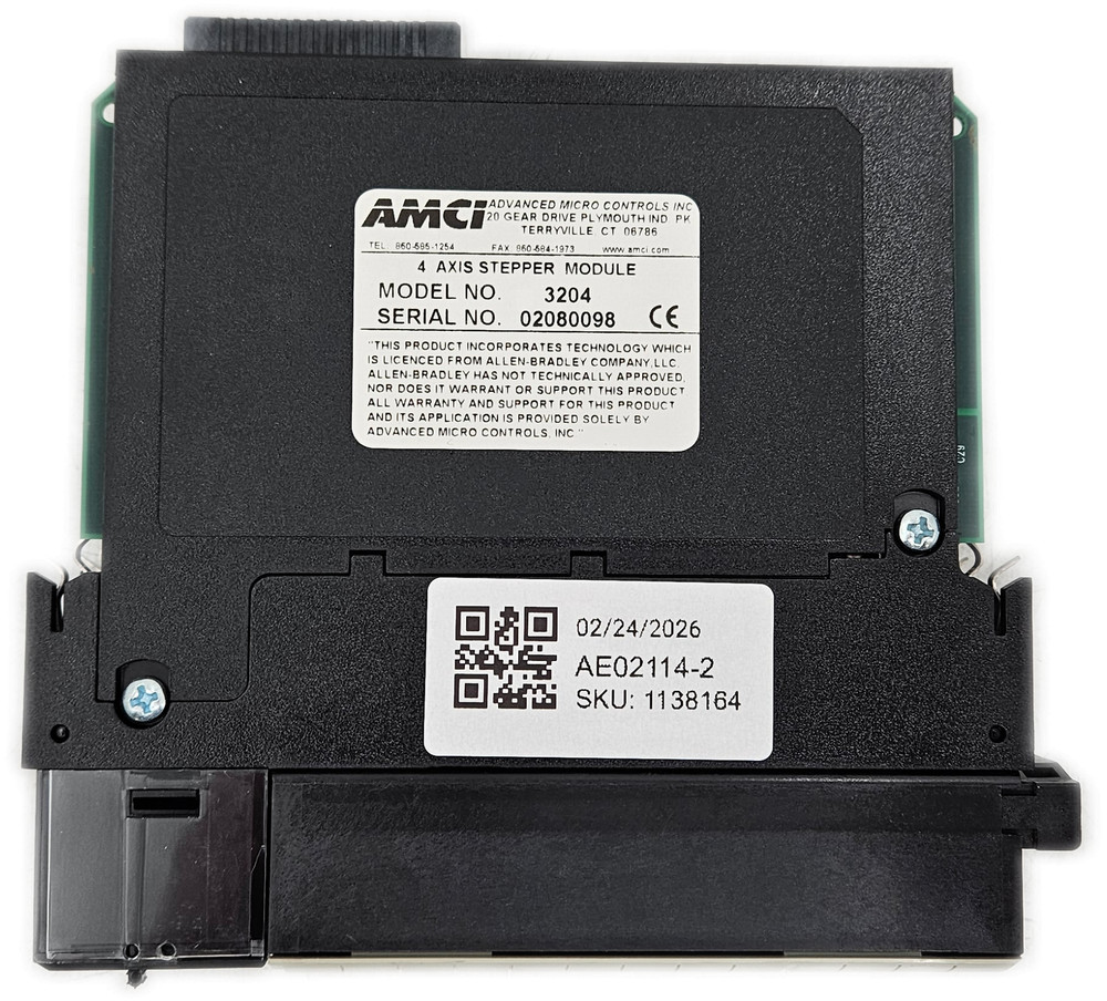 AMCI 3204 4-Axis Stepper Servo Control Module for PLC-5 Platform