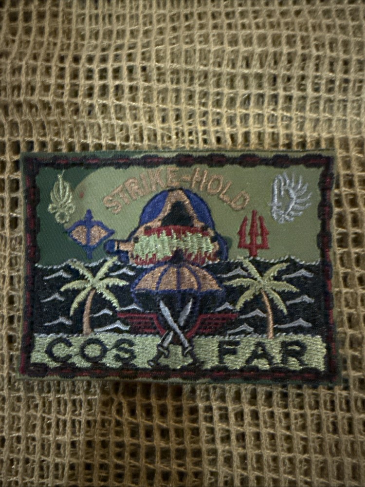French Military Forces Nato STRIKE HOLD JSOF-SOG-FAR Camo Patch