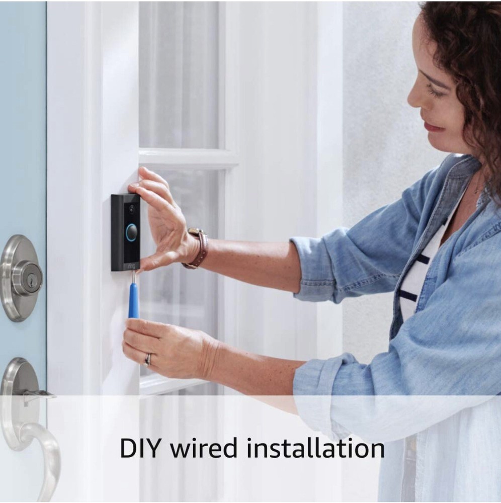 Ring Video Doorbell Wired & Echo Pop