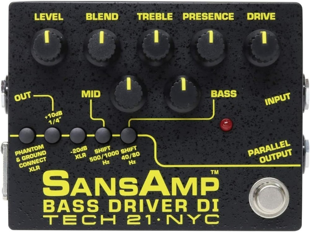 TECH21 Tech 21 SansAmp Bass Driver DI Version 2 BSDR-V2