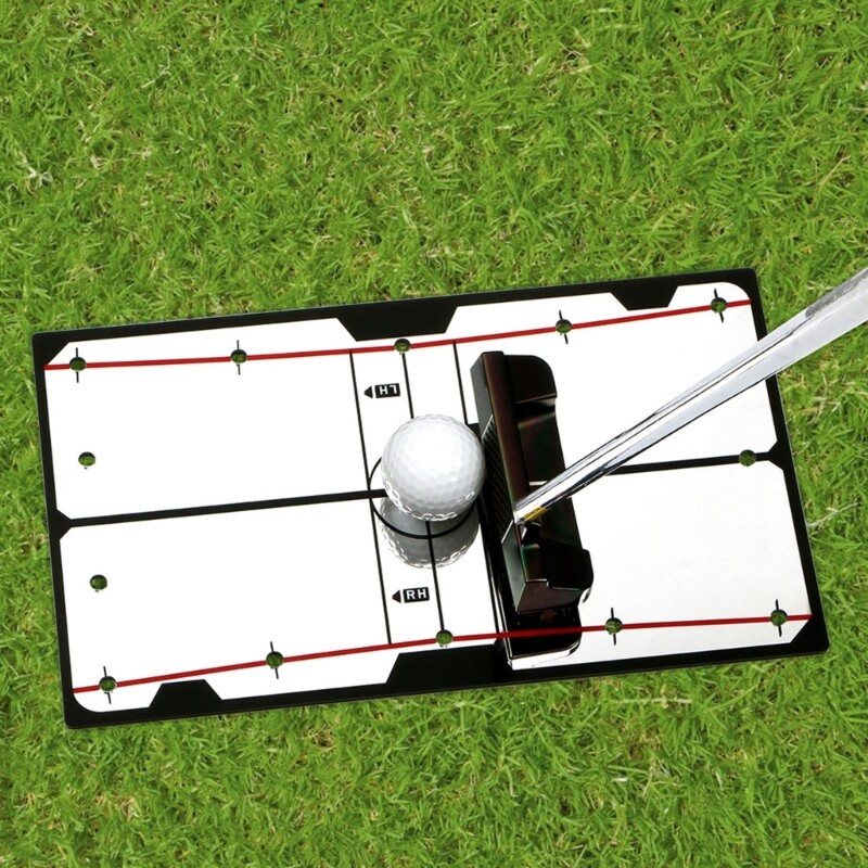 Portable Golf Golfing Accessories Golf Putting Alignment Mirror