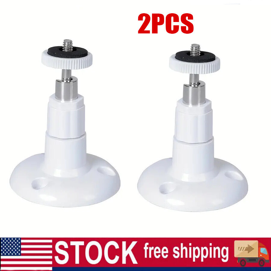 2 x Wall Mount Bracket For Ring Stick Up Cam Wired/Battery Solar Security Camera