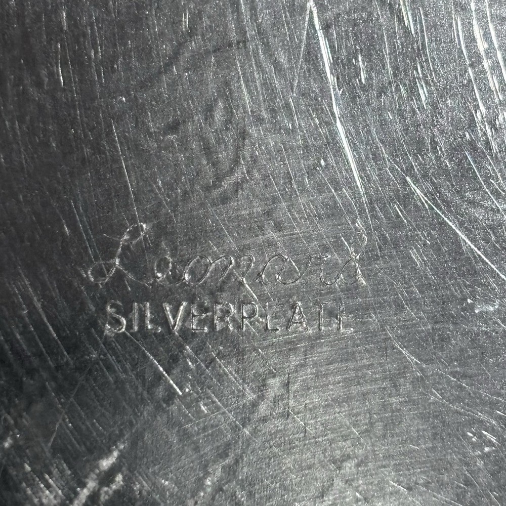 Leonard Silverplate Serving Tray