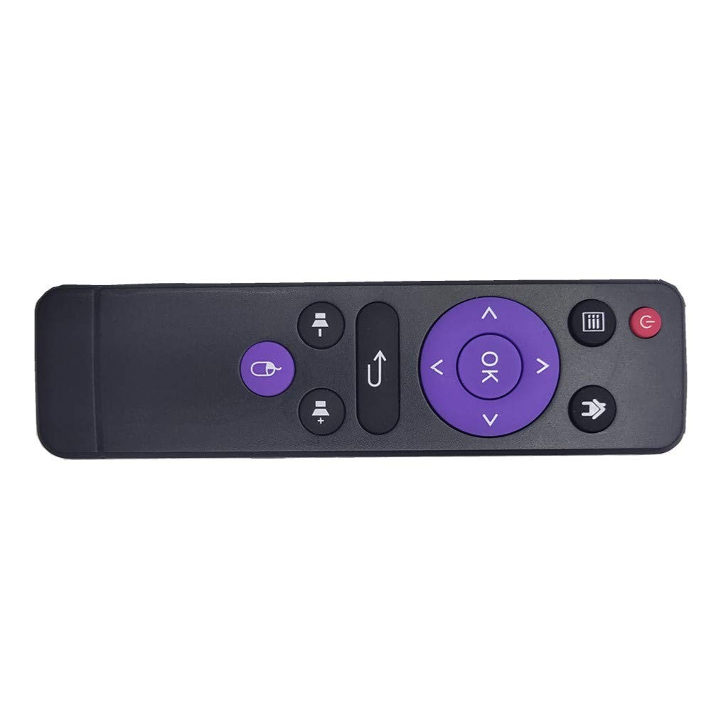AEISVIK Android TV Box Remote Control - Original Replacement Purple