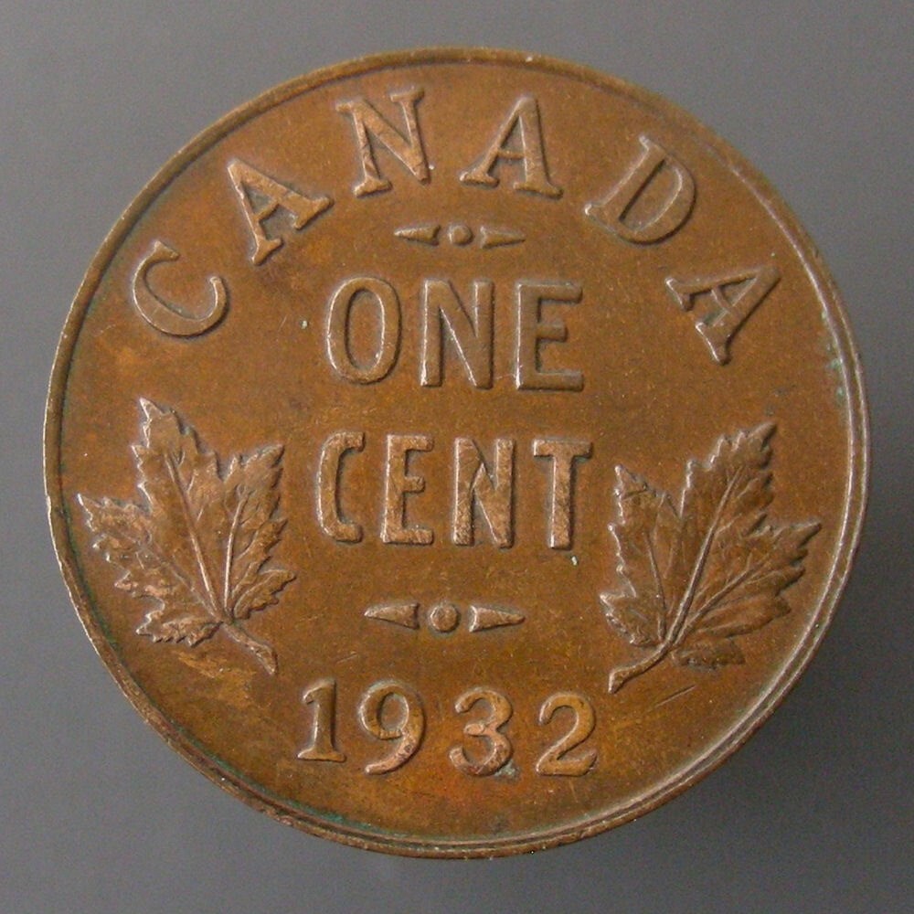 Canada George V Small Cent 1932