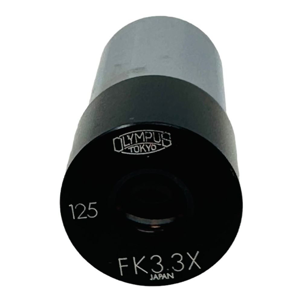 OLYMPUS FK3.3X MICROSCOPE EYEPIECE USED