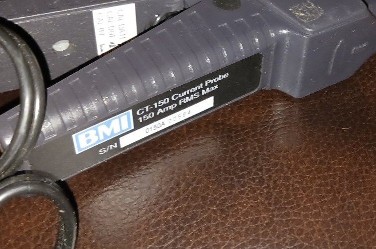 NEW DRANETZ BMI Current Probe Model CT-150 150Amp 600Volt Box is Trashed