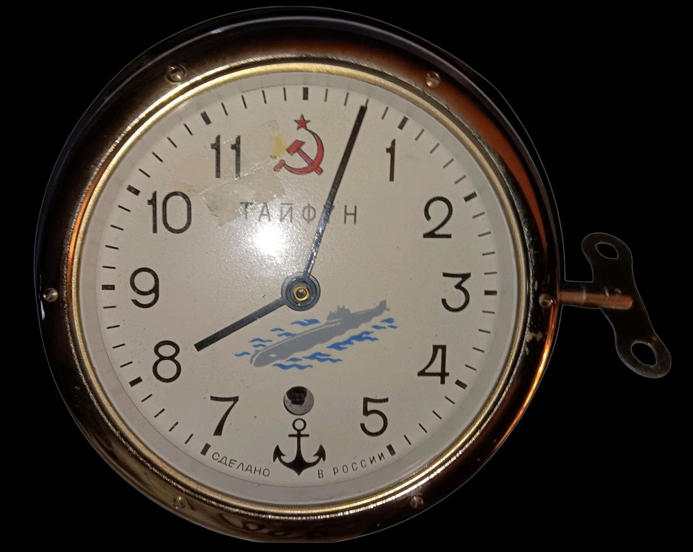 WWII Soviet Navy Submarine Clocks