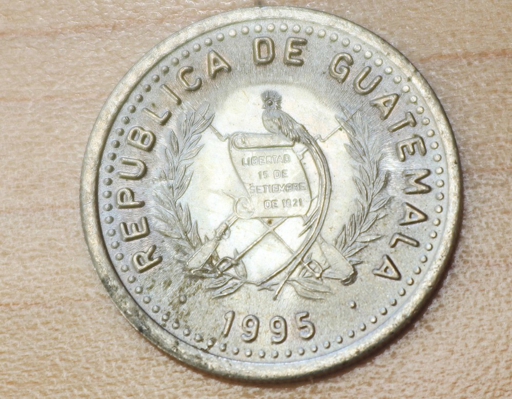 1995 Guatemala 10 Centavos