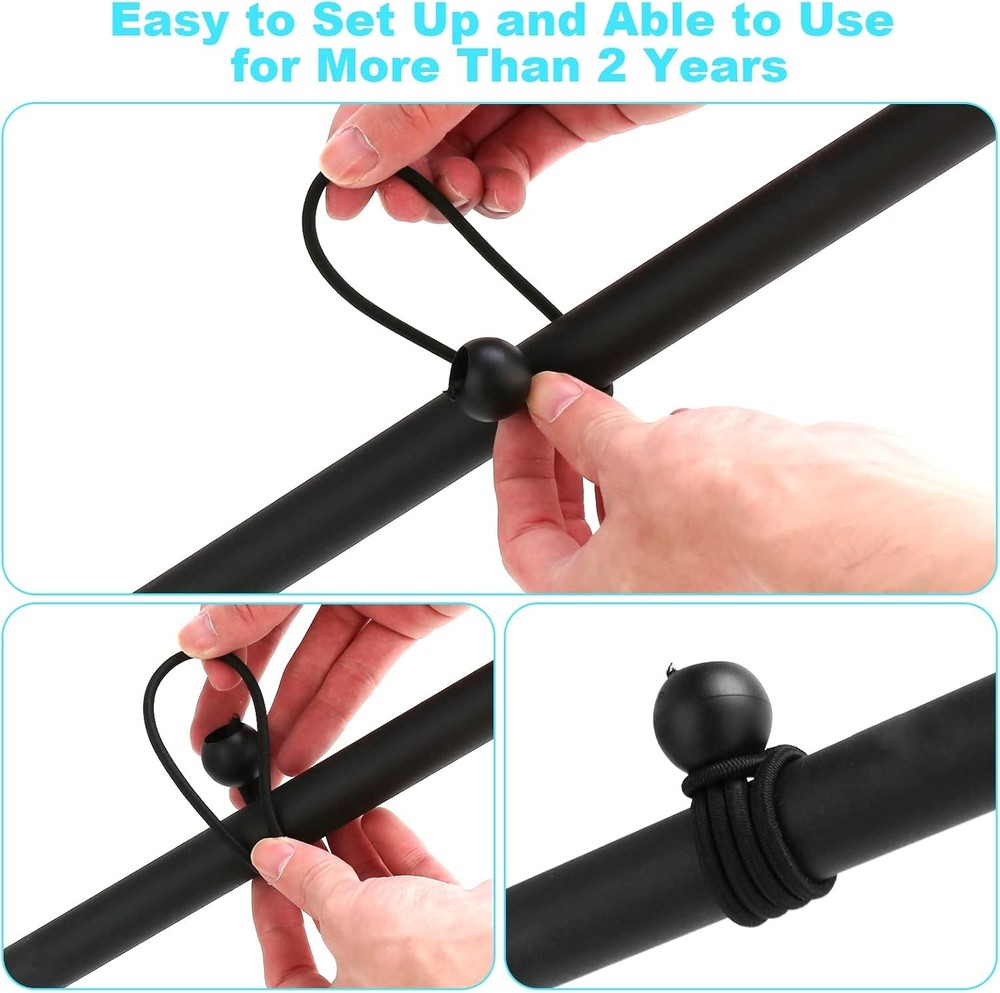 Bungee Cords Elastic Tie Downs for Camping Cargo Tarps