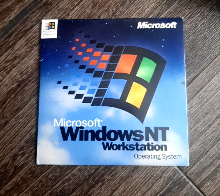 Microsoft Windows NT Workstation OS Operating System V4.0 - Retail CD install