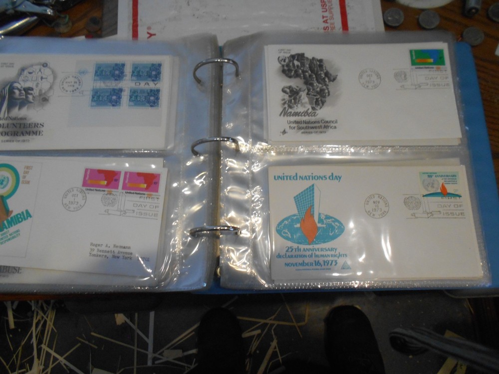 united nations first day covers 1970-80