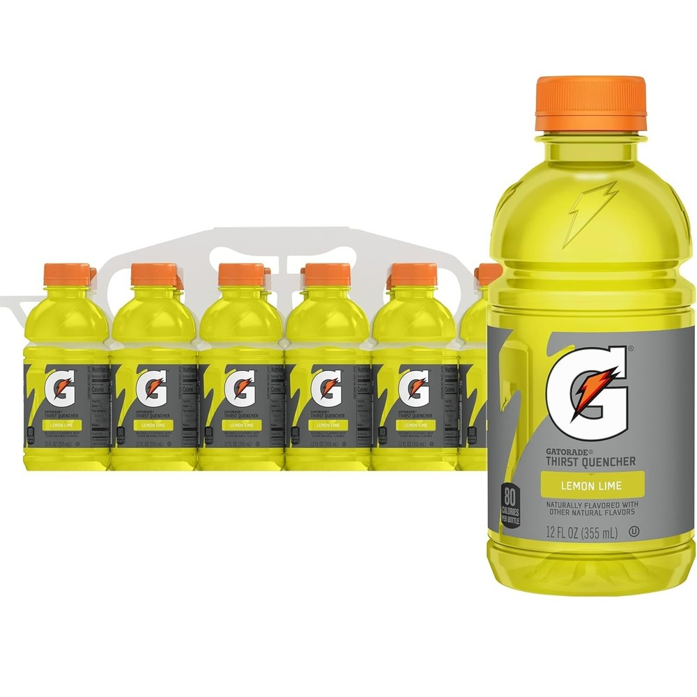 Hydration Essential: 12 Pack Lemon-Lime Electrolyte Drink - 12 Fl Oz Bottles