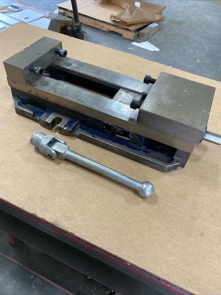 TE-CO PWS-6900 SINGLE STATION MILLING MACHINE VISE With HANDLE