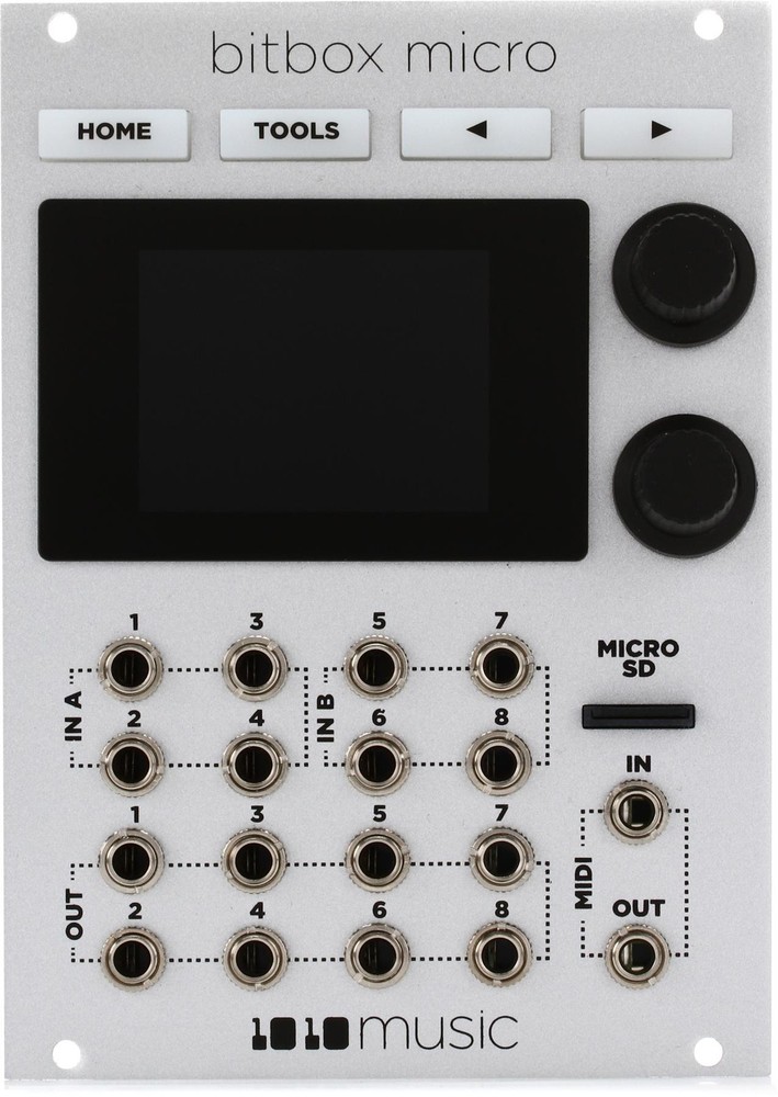 1010music Bitbox Micro Eurorack Compact Sampler with Touchscreen