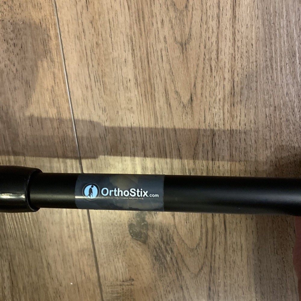 Orthostix Adjustable Forearm Crutch Black