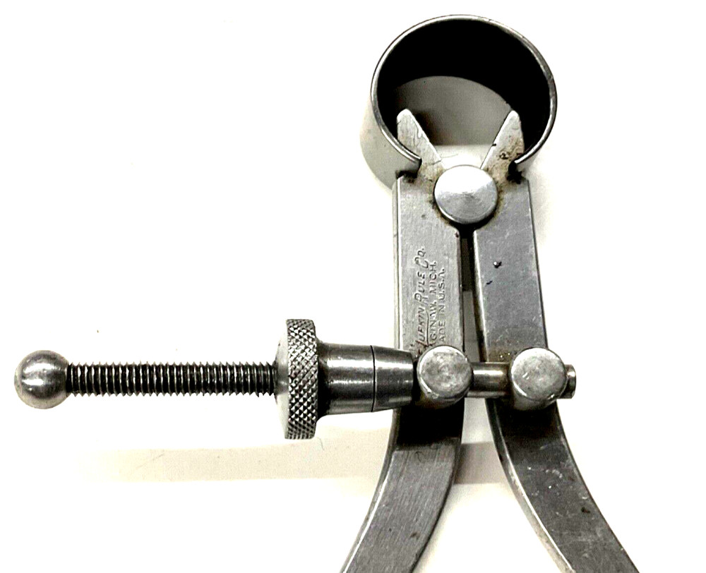 LUFKIN TOOLS 4” SPRING JOINT OUTSIDE CALIPER, FLAT LEG, USA