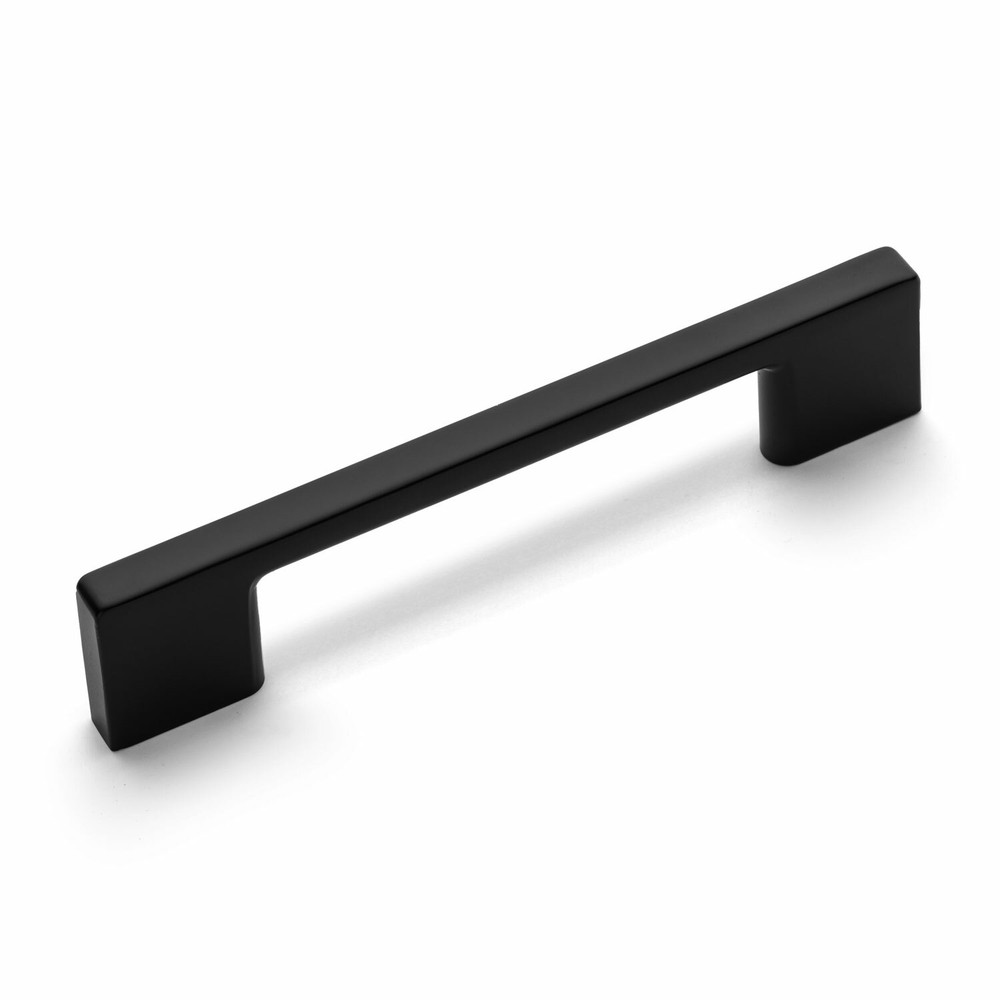 Cosmas Cabinet Hardware Flat Black Modern Pulls #11244-96FB