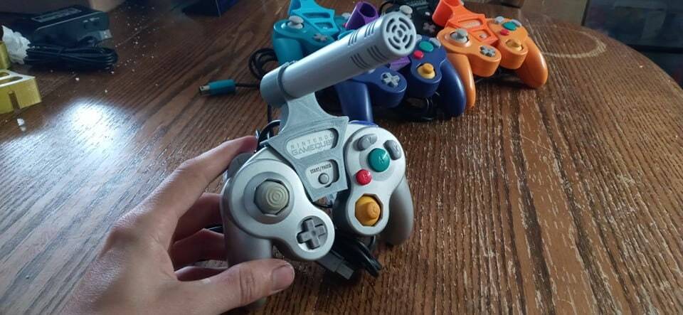 Nintendo GameCube Microphone Controller Clip
