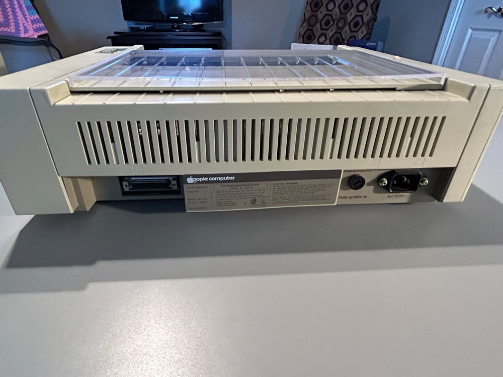 Apple ImageWriter A9M0303 Vintage Printer TESTED has issues