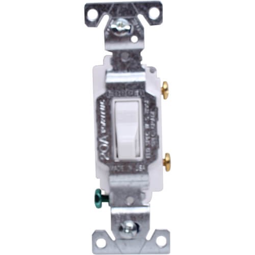 DiversiTech 625-CS120W 20A 120V Toggle Switch White Single Pole