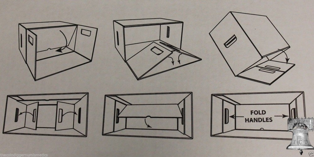 2 Short Cardboard Comic Book Storage Box Holds 150-175 Comics Stackable Boxes