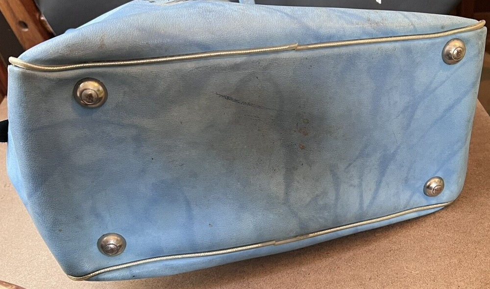 Riverdale Roller World W. Bridgewater (Mass.) EMPTY Roller Skates Bag (stains)