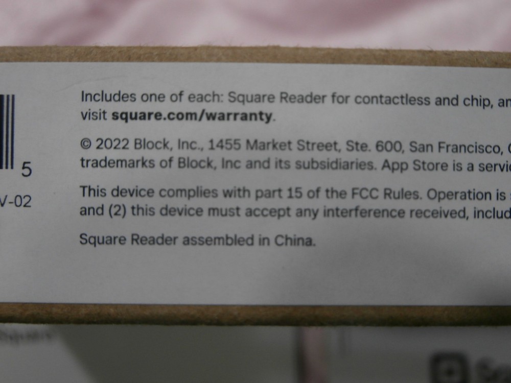 • Square Credit Card Reader