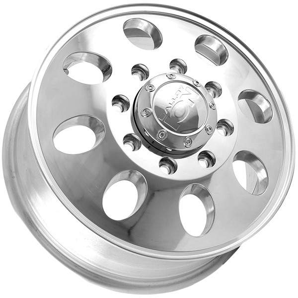 (Set of 4) Ion 167 Dually 16 Inch 8x165.1(8x6.5") Polished Wheels Rims