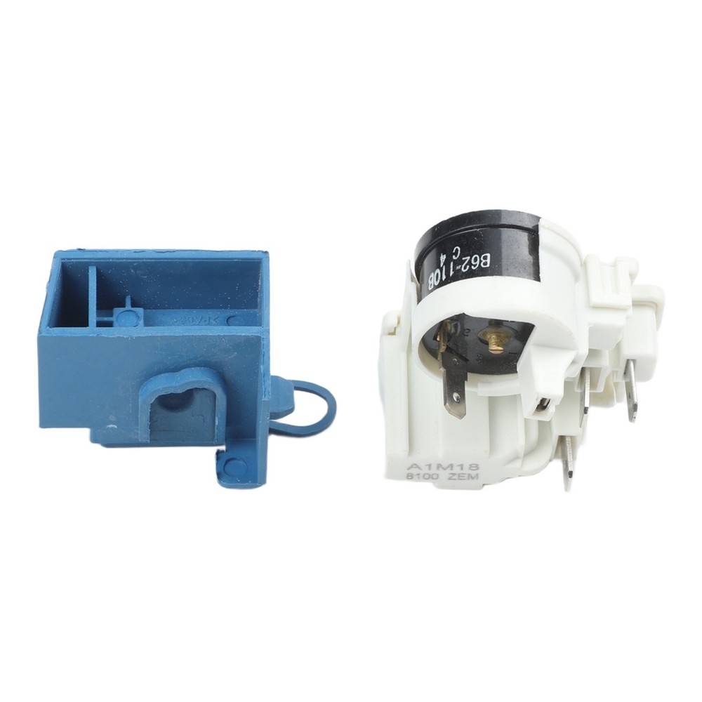 8100ZEM Refrigerator Compressor with PTC Starter and Protector Assembly
