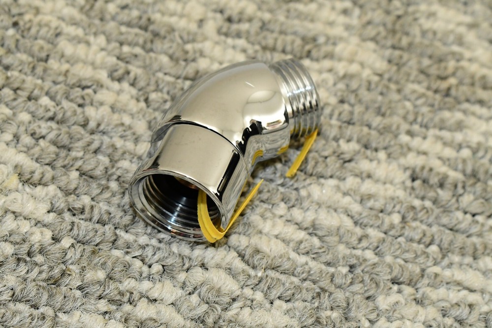 KOHLER Handheld Shower Elbow Adapter Swivel 45 Angled for Hydrorail - CHROME