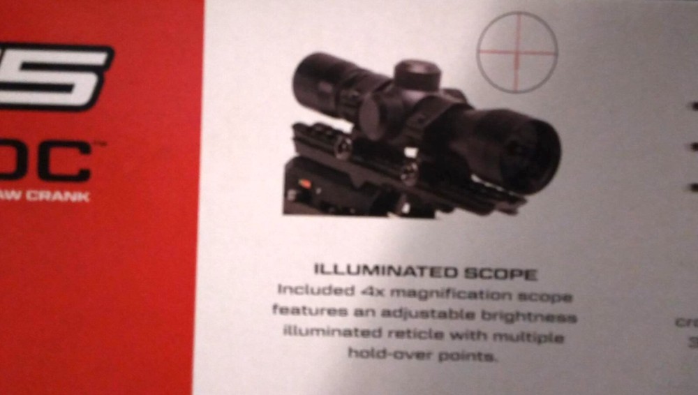 Killer Instinct Fuel 415 W/ RDC Scope Crossbow (‎2106)