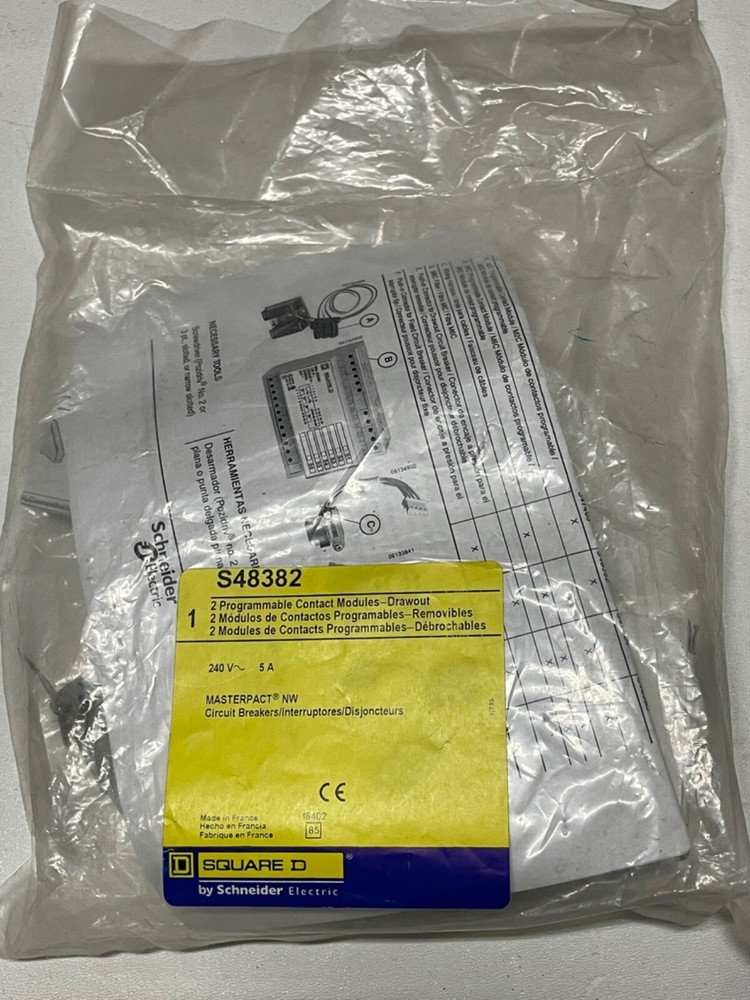 Square D S48382 Programmable Modules for Masterpact NW Circuit Breakers 47086