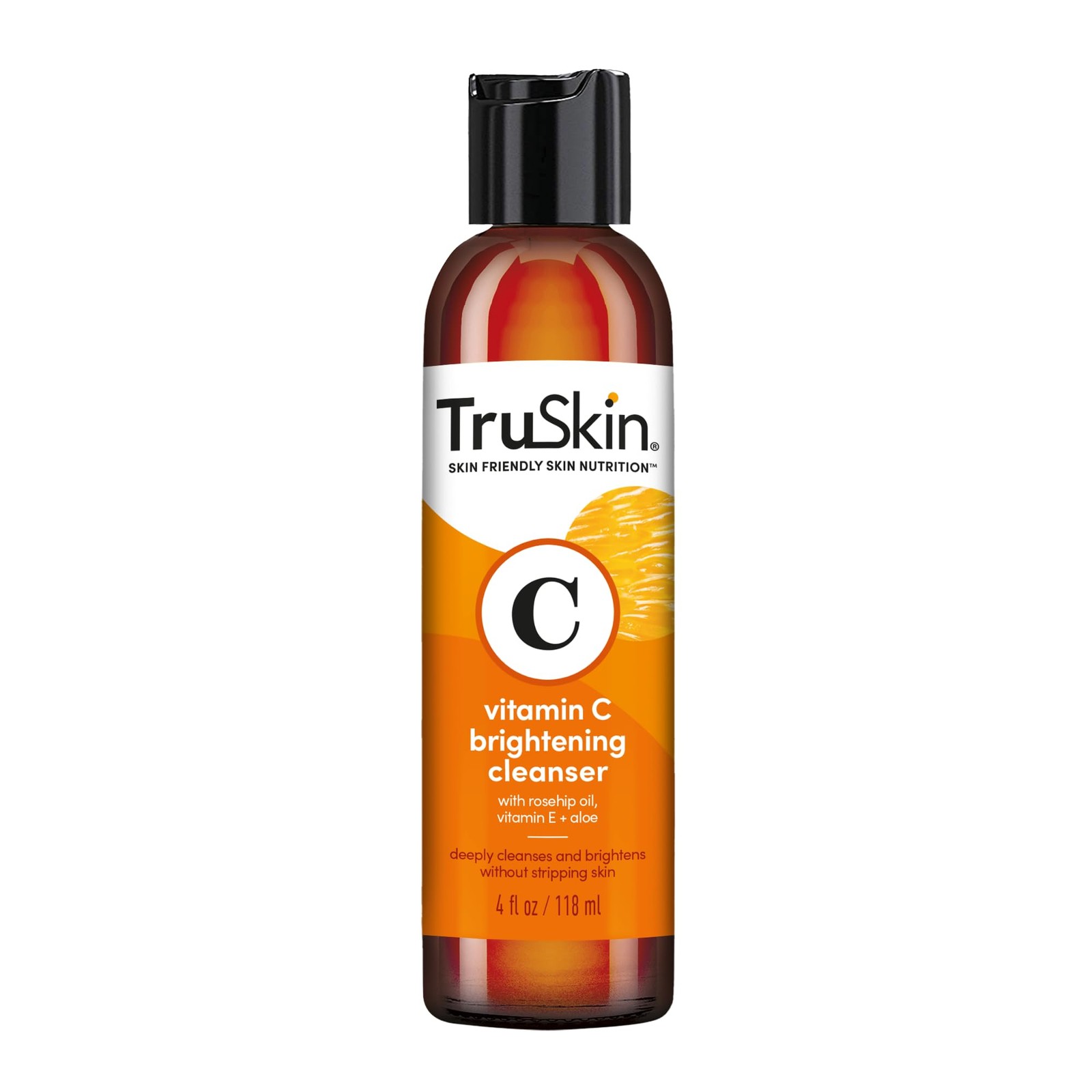TruSkin Vitamin C Face Wash Cleanser - Brightening, Anti-Aging & Nourishing