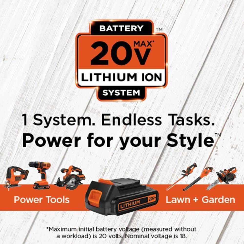 20V MAX Matrix Quick Connect System, Cordless Lithium Power Drill and Driver, Ba