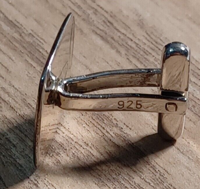 Silver Cufflinks 925 Stamped  9.2g