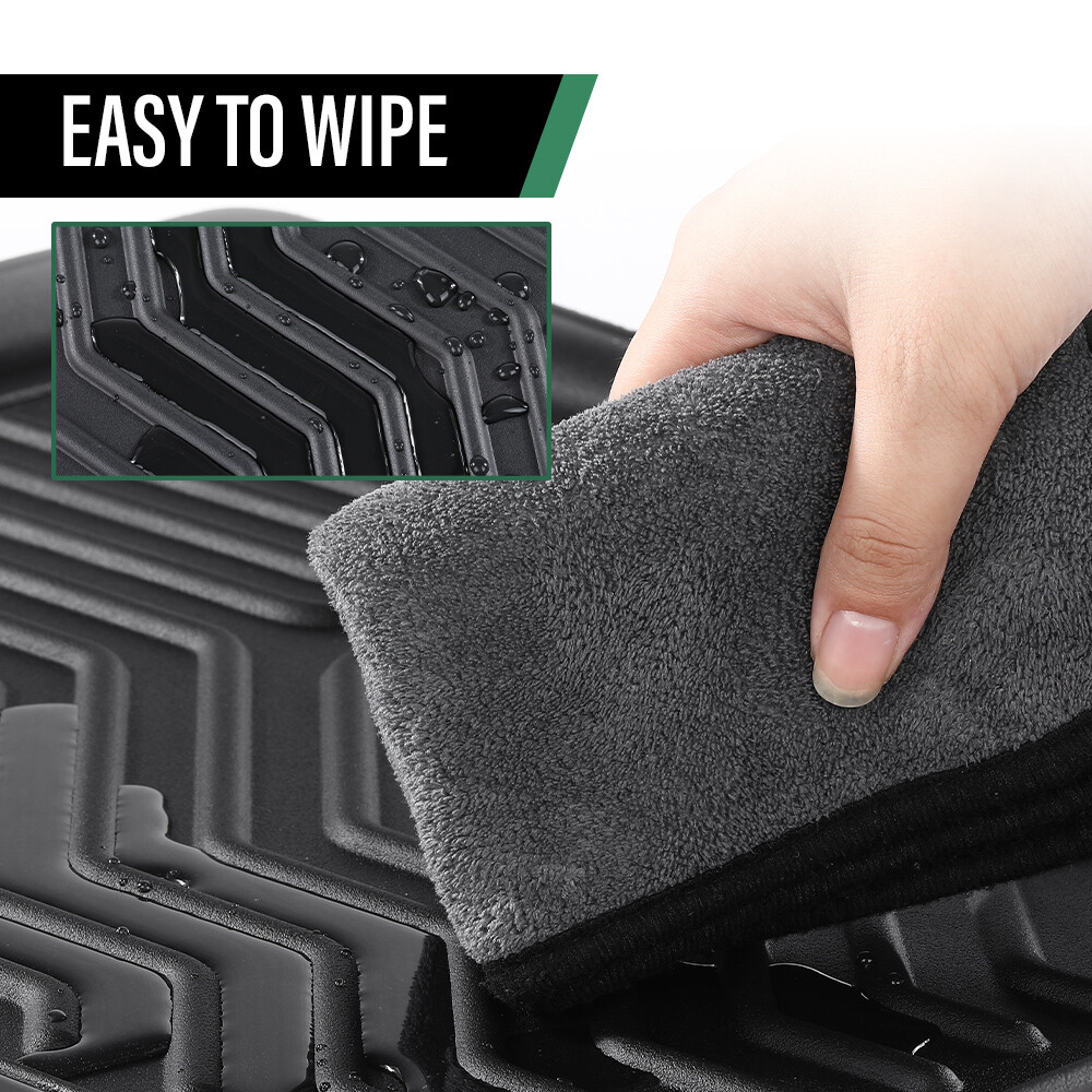 Fit For 15-22 Chevy Colorado GMC Canyon All Weather Floor Mats TPE Liners