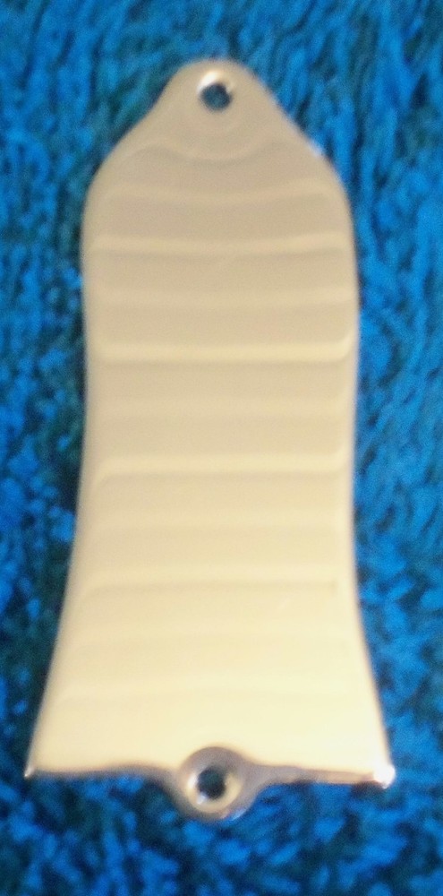 gibson truss rod cover - solid brass - custom made