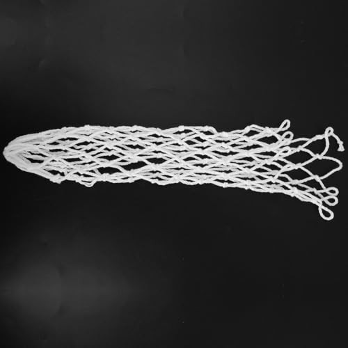 6PCS Billiards Table Net Pocket Set – 32cm Cotton Thread Replacement Mesh white
