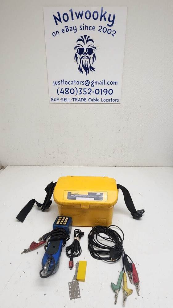 3M Dynatel 965 Subscriber Loop Analyzer & Butt Set for Line Testing