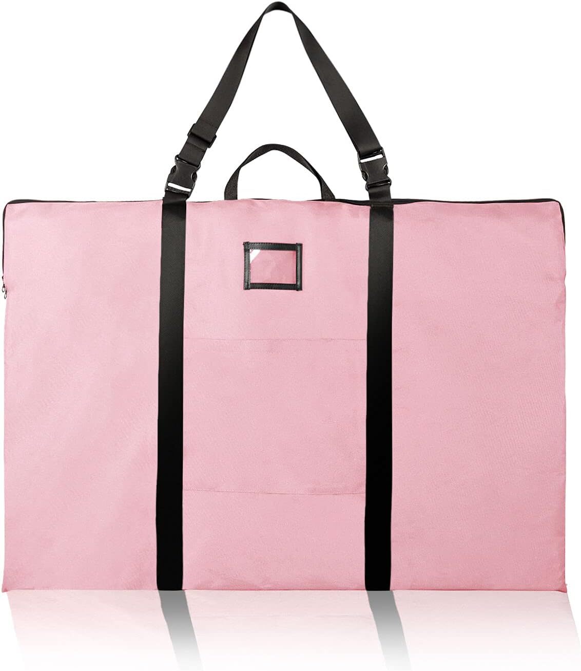 Large Size Art Portfolio Bag with Nylon Shoulder, 24 x 36 inches Light pink
