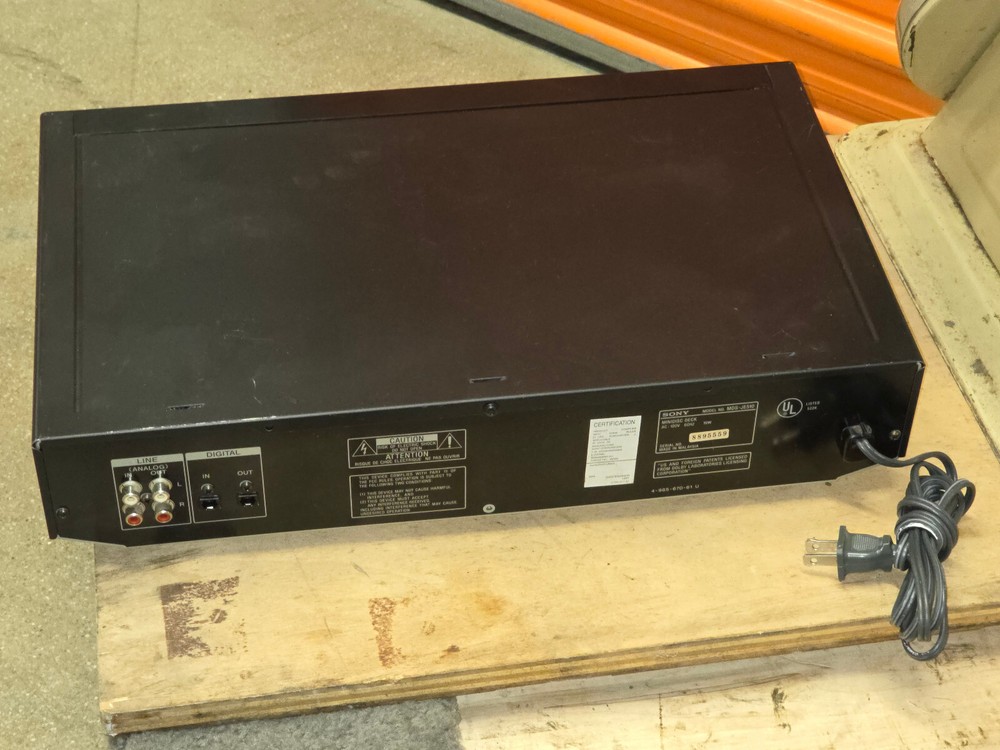 SONY MDS-JE510 MINIDISC DECK