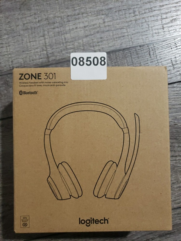 Logitech Zone 300 Bluetooth Headset with Noise-Canceling Microphone