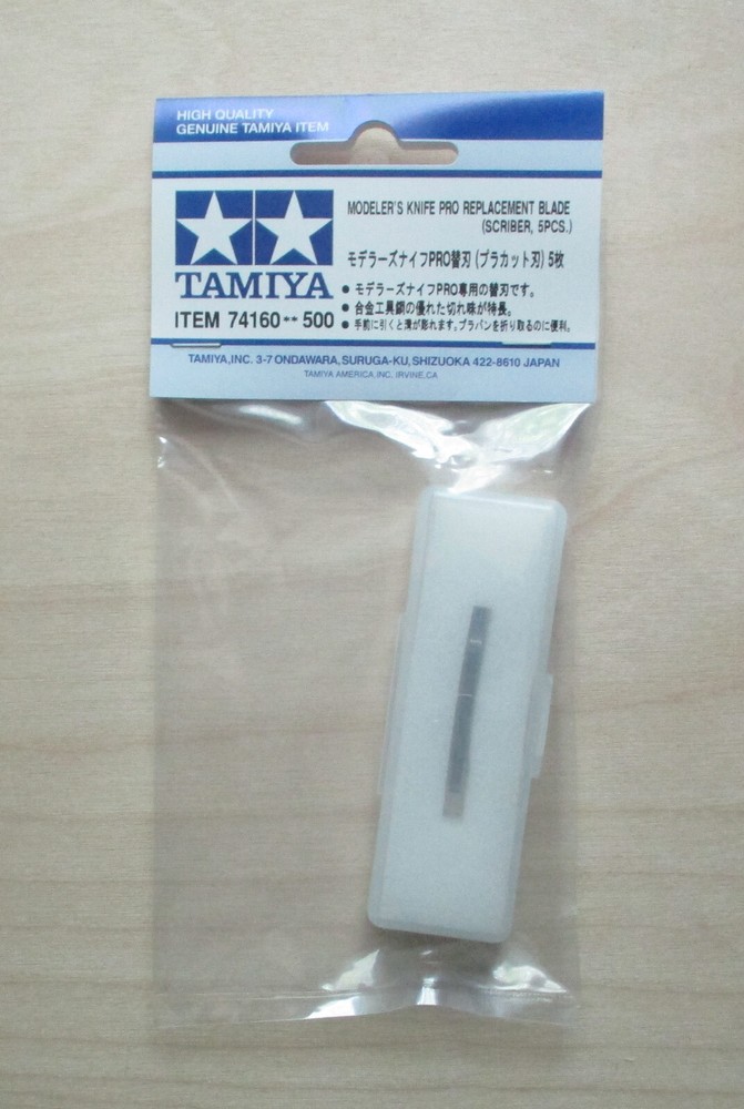 MODELER'S KNIFE REPLACEMENT BLADE TAMIYA MODEL MODELING TOOL 74160