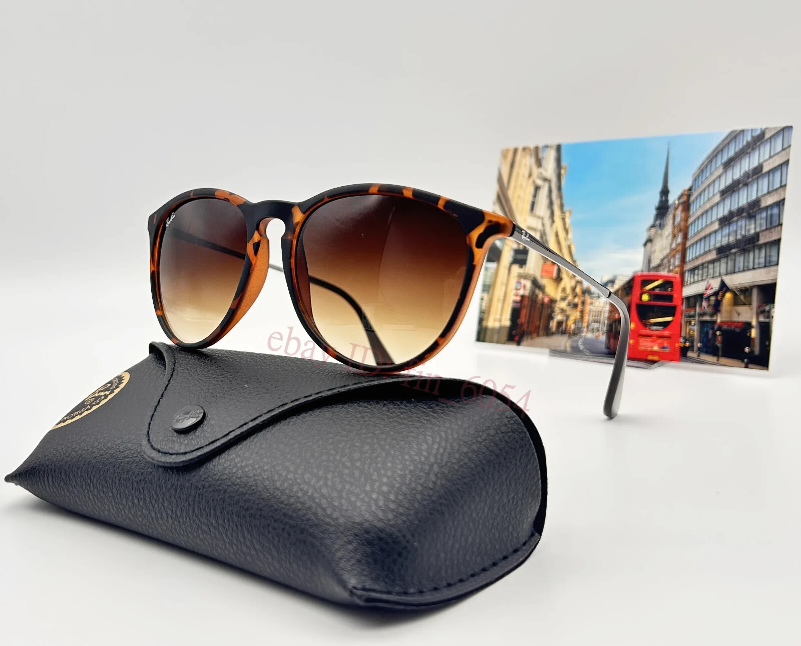 Ray-Ban RB4171 Sunglasses Tortoiseshell Frame Ombre Brown Gradie