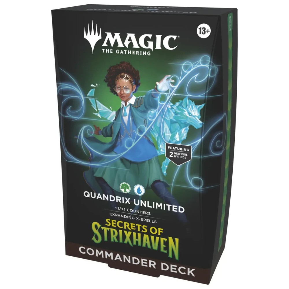 MTG Strixhaven Quandrix Unlimited Commander Deck New/Sealed
