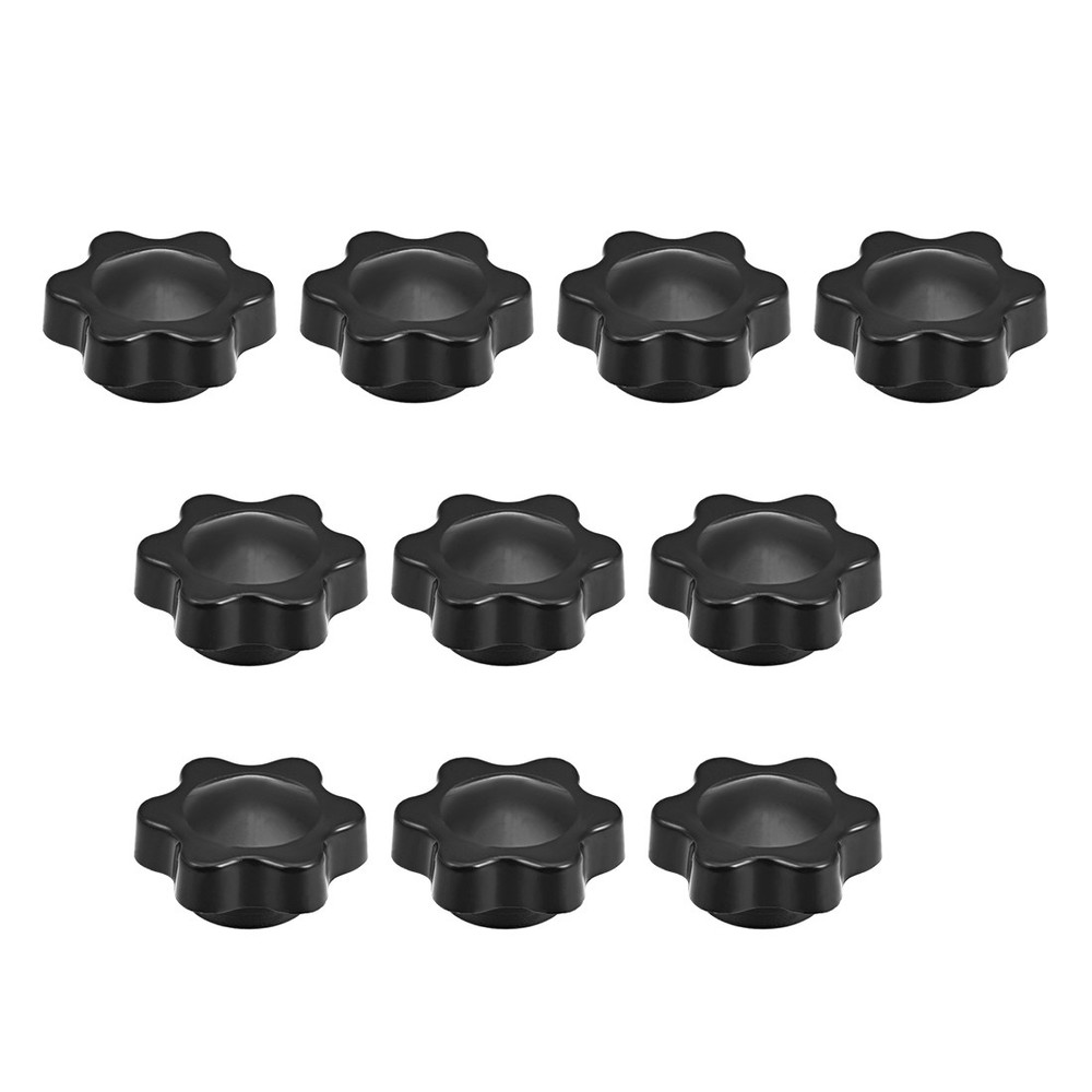 Locking handle star knob knobs M4×7mm female thread 10p