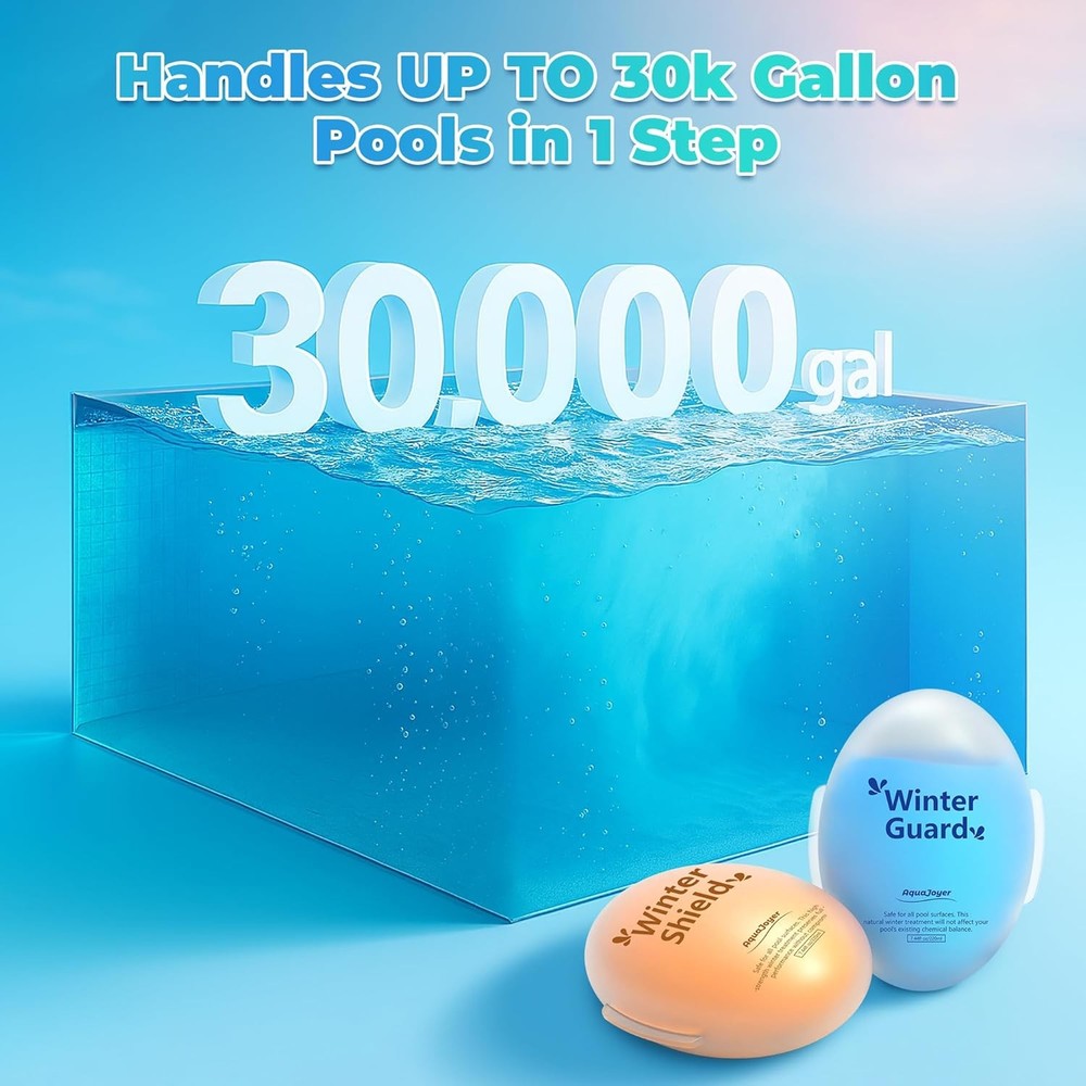 Professional Pool Winter Closing Kit, Winterizing Close Your Above...